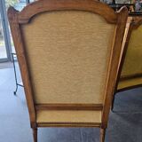 Louis XVI bergère armchairs, late 19th - early 20th century