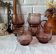 Green bubble prunes in Biot style, vintage, French.
