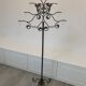 Large black wrought iron floor candelabrum (H150 cm) – Classic & Roman style