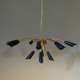 Lustre Sputnik en laiton
