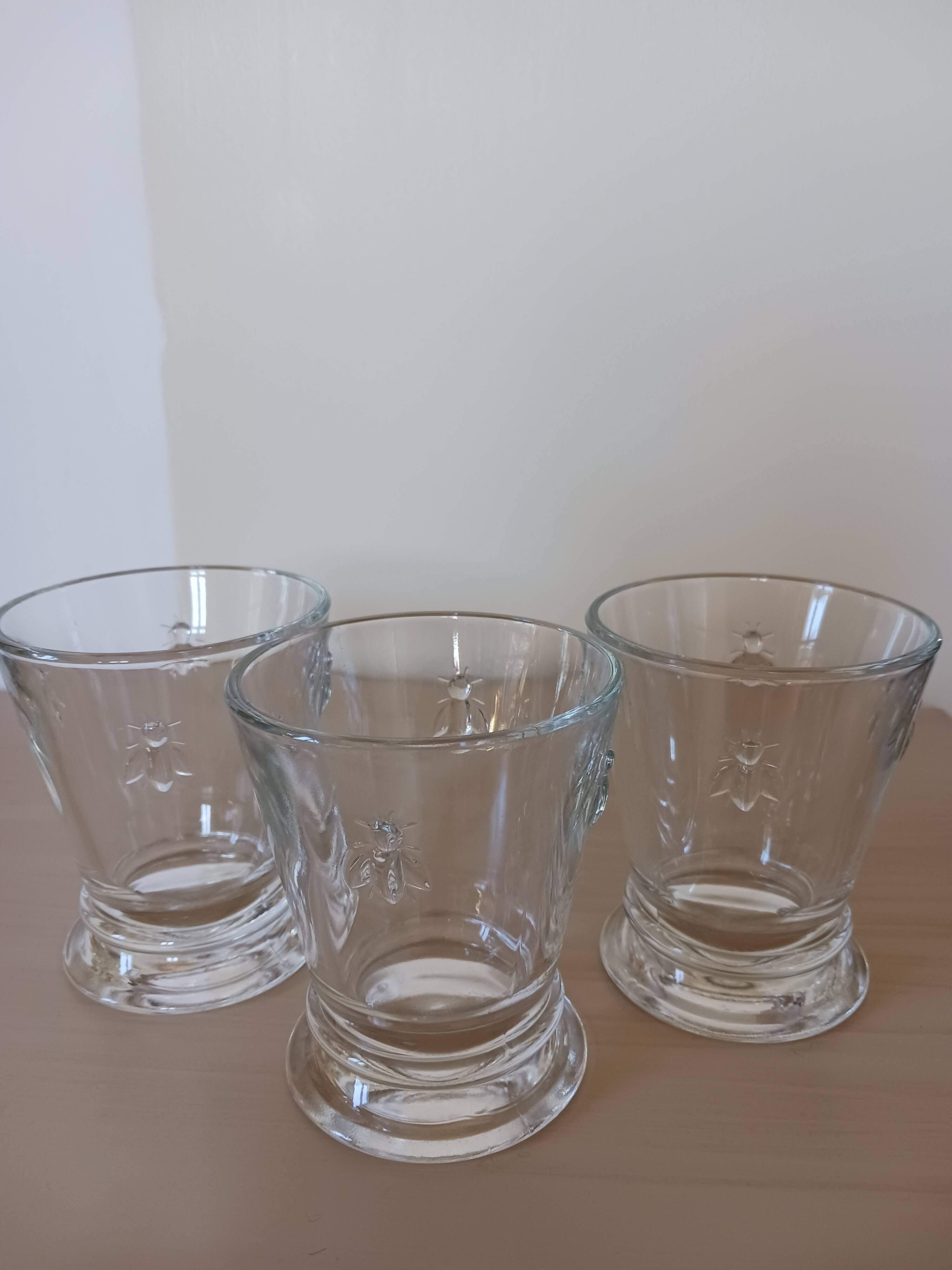 Verres à eau La Rochère, pour Paris Musées
