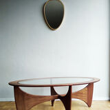 Oval coffee table Astro Victor Wilkins 1960