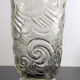 Vase verre pressé