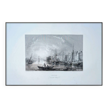 Printed in 1844, Le Havre, Normandy.