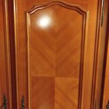 Grande Armoire Merisier - 3 Portes - Style Campagne Chic / Inspiration Loui
