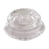 Baccarat art deco cut crystal powder box