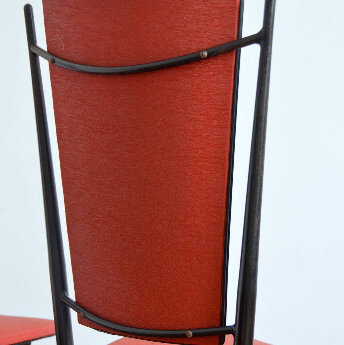 Set of 4  rockabilly chairs 1950s