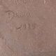 Ceramic workshop service in stoneware signed by karoly balogh.