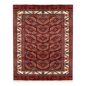 Tapis Boukhara Kizil-Ayak turkmène, fait main