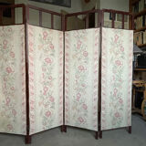 Wooden screen with canvas - Art Deco
