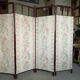 Wooden screen with canvas - Art Deco
