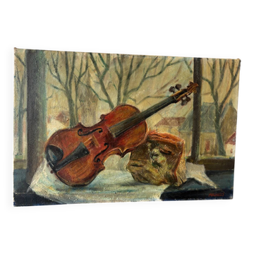 Nature morte au violon 1974