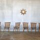 66 Scandinavian chairs or vintage wooden bistro