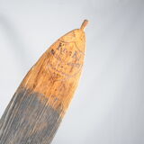 Pair of wooden skis