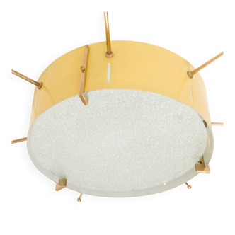 Italian mid century ceiling lamp in the style of Gio Ponti, 1950s