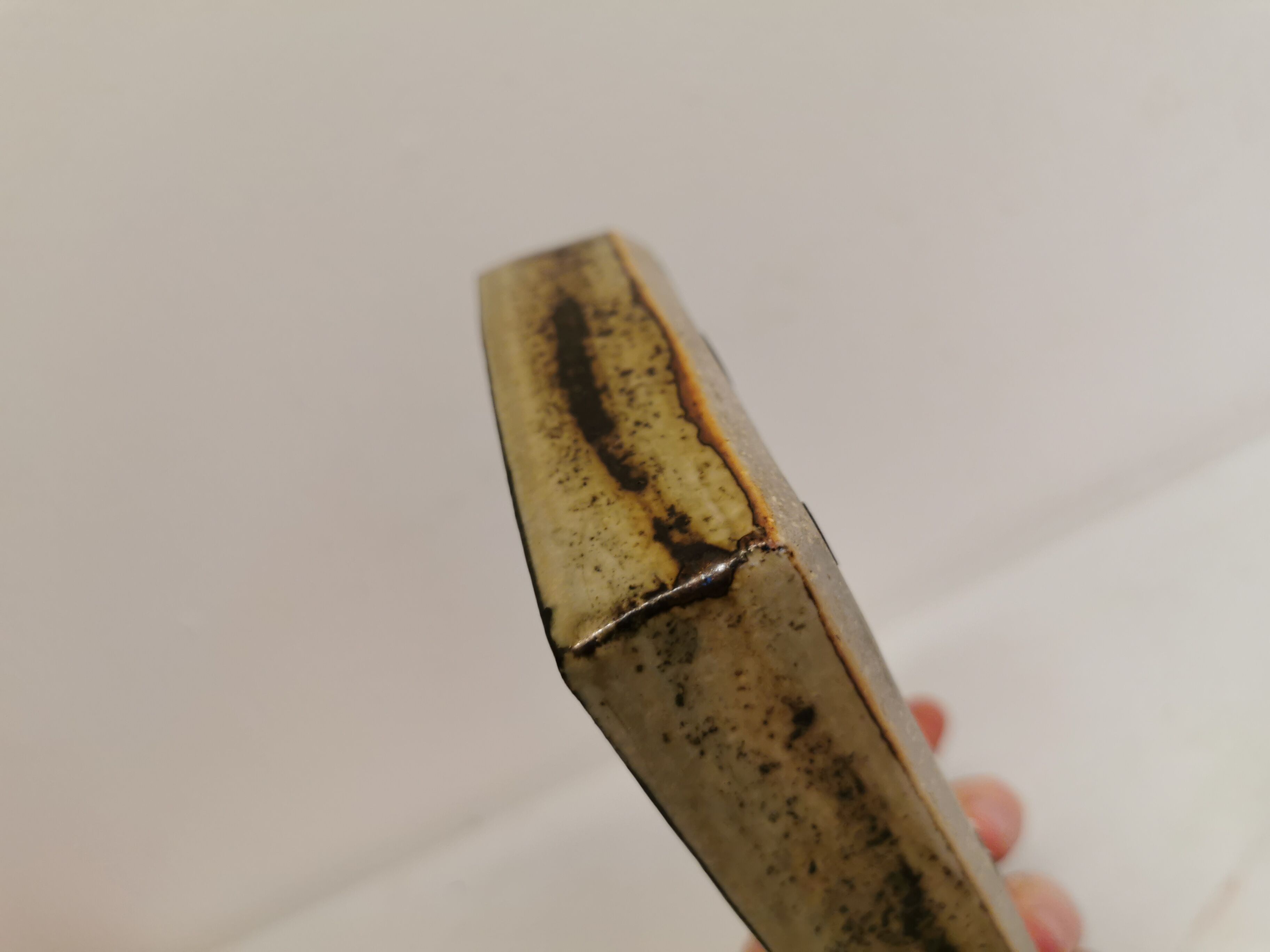 Square ashtray/stoneware bowl with sung glaze from royal copenhagen - designed by jørgen mogensen