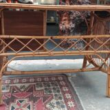 Rattan desk from the 1960s/1970s.