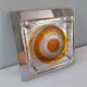 Pair of Italian Mazzega glass wall lights