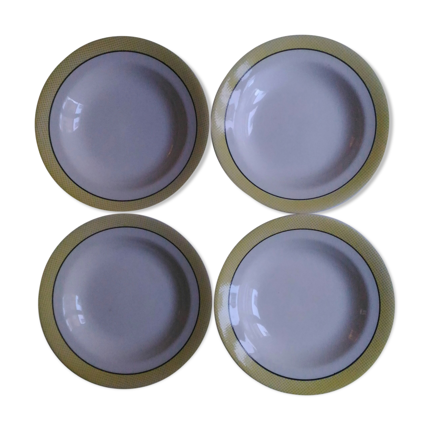 4 salins hollow plates