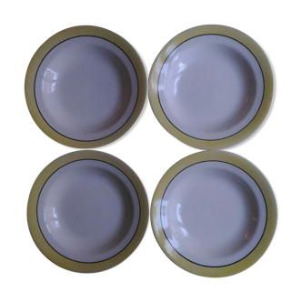 4 salins hollow plates