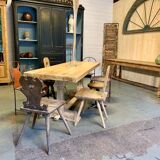 Farm table foot oak monastery 1930