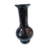 Black and golden vase