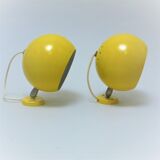 Pair of ball sconces 70s