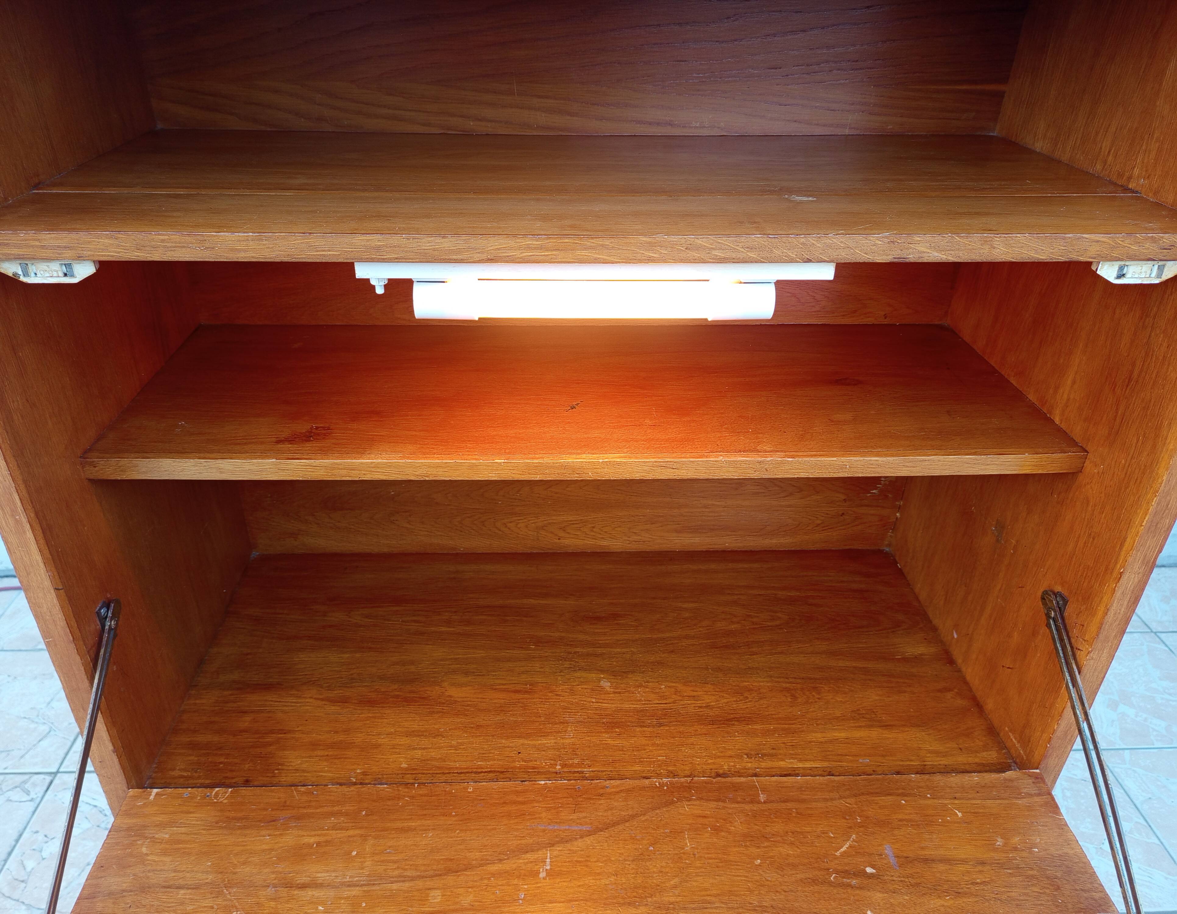 Vintage beech secretary