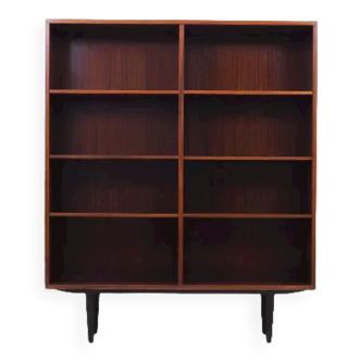 Mahogany bookcase, Danish design, 1970s, production: Omann Jun