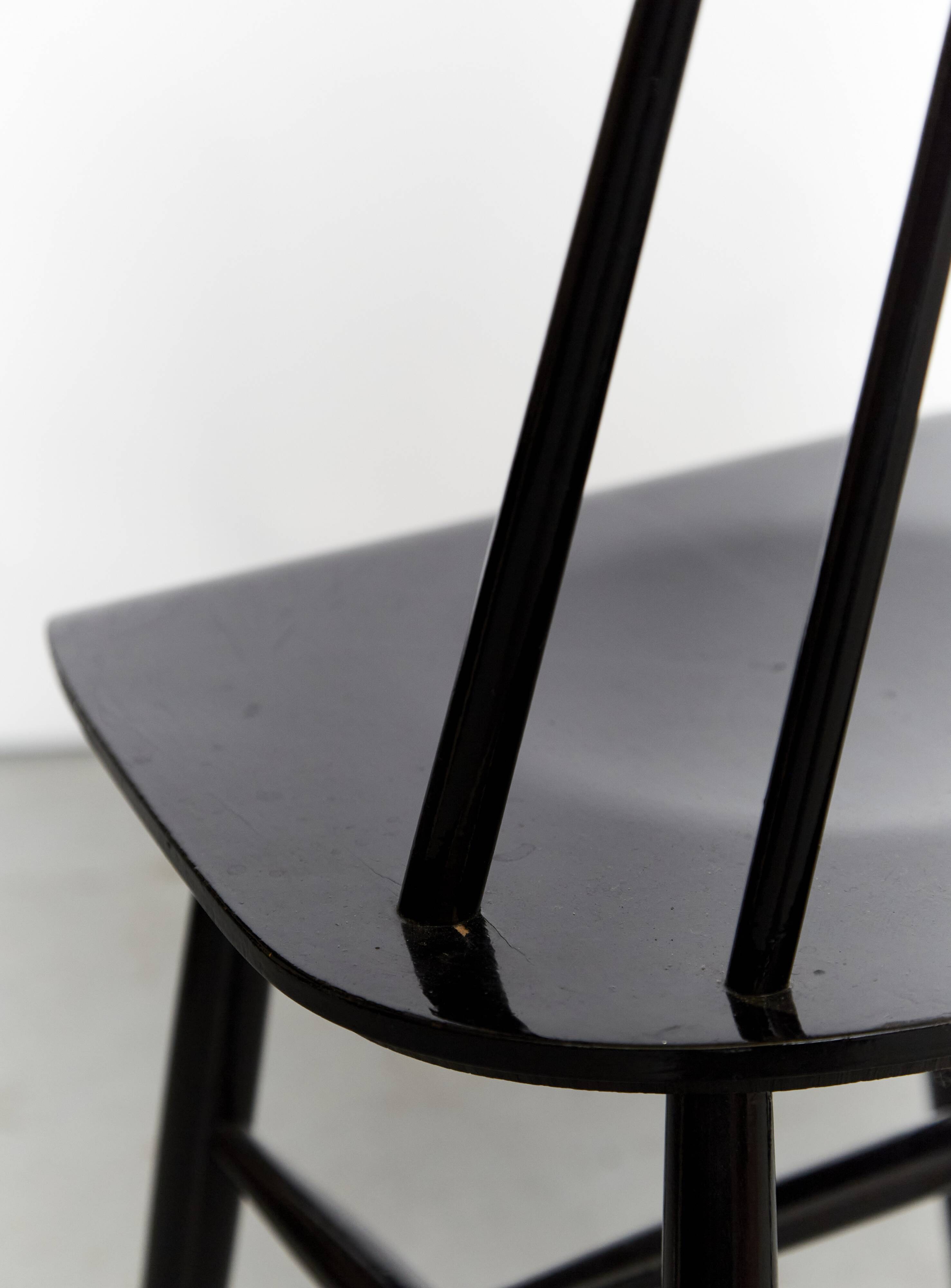 Ilmari Tapiovaar "Fanett" Chair for ASKO I Set of Three