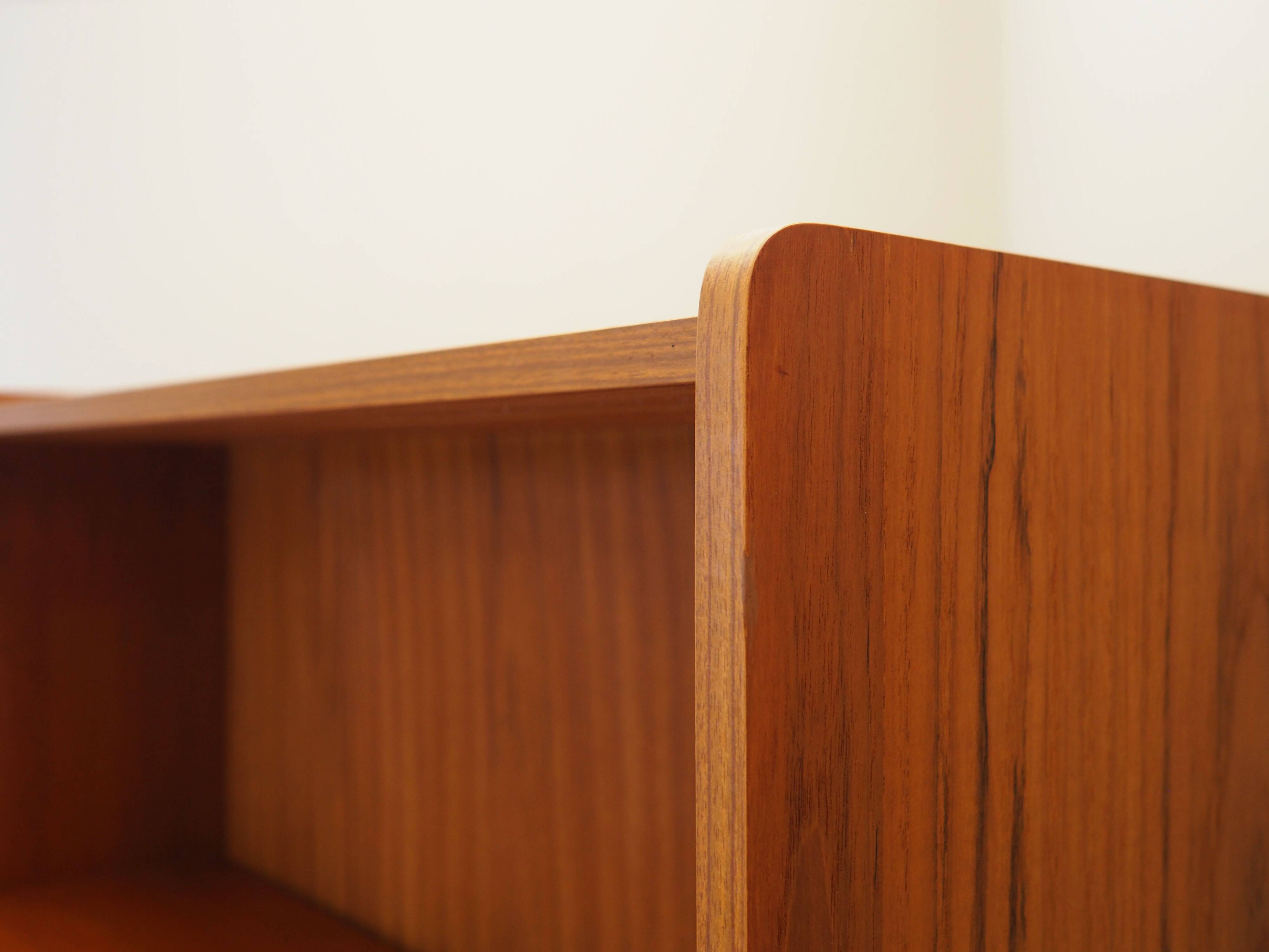 Teak bookcase, Danish design, 1960s, production: Denmark