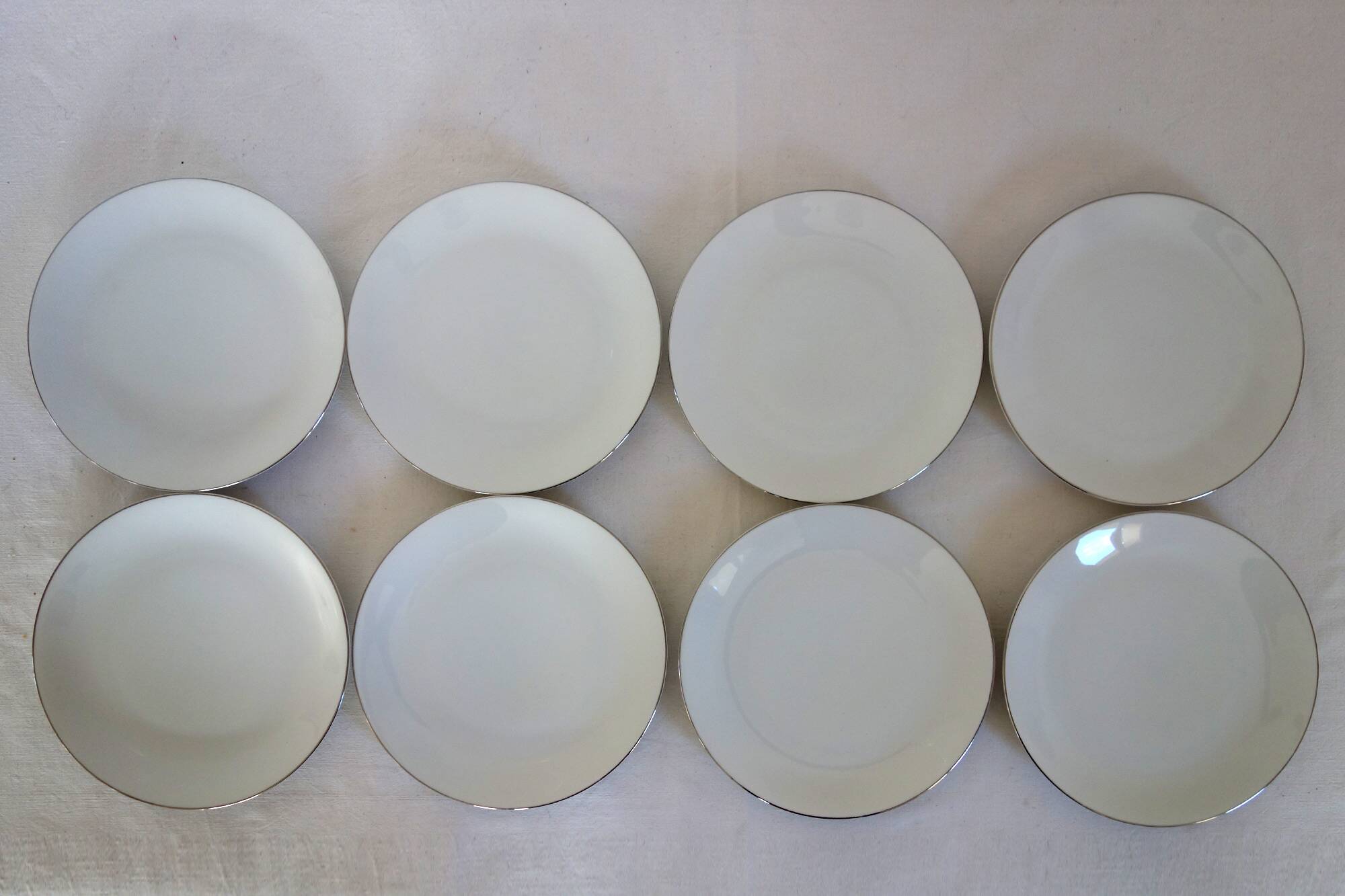 8 assiettes à dessert Thomas, Germany années 70
