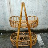 Vintage rattan wheels