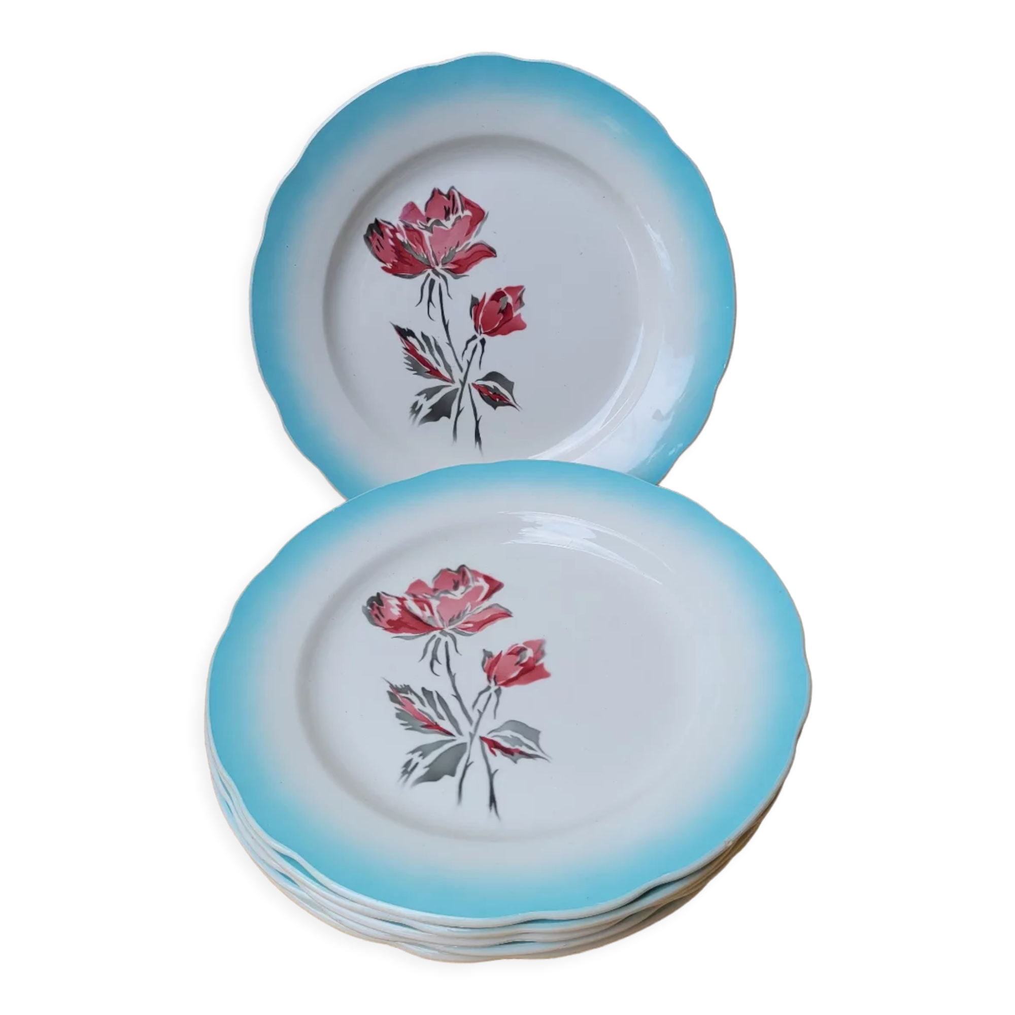 Digoin ceramic plates