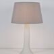 Vintage Glass Table Lamp by U. & O. Kristiansson for Luxus Vittsjö, Sweden, 1969