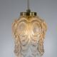 Jugošik (Yugochic) vintage crystal clear pendant lamp