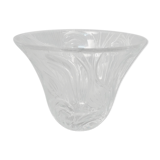 Crystal vase cut
