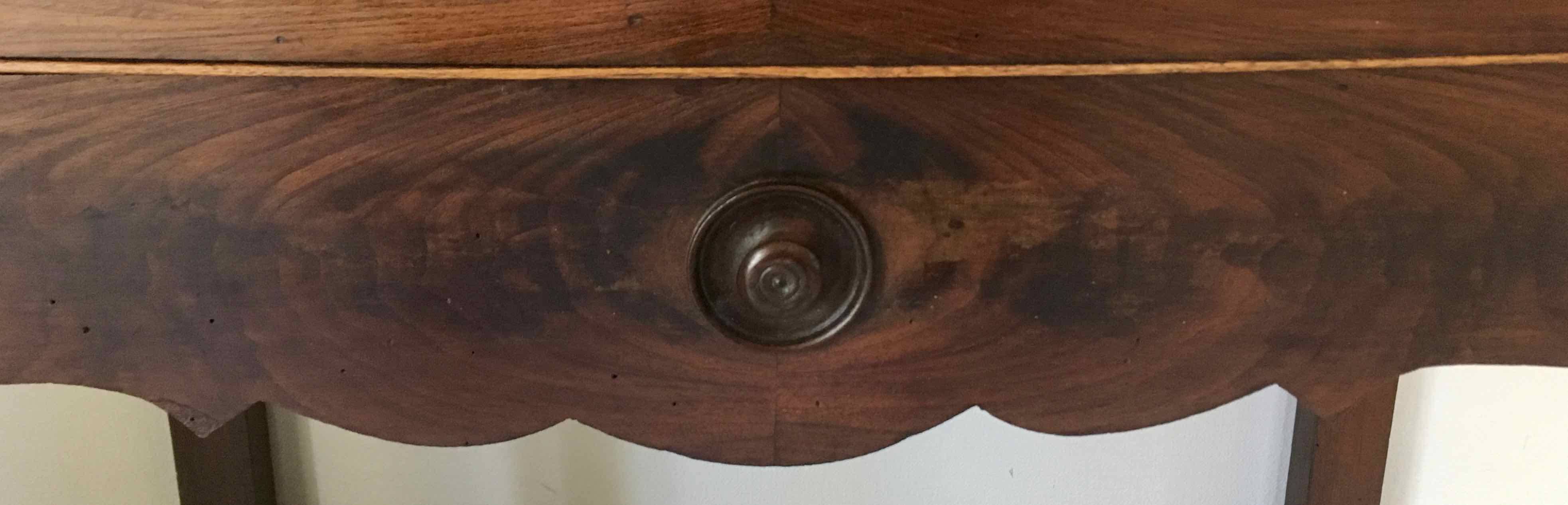 Table de toilette ou console
