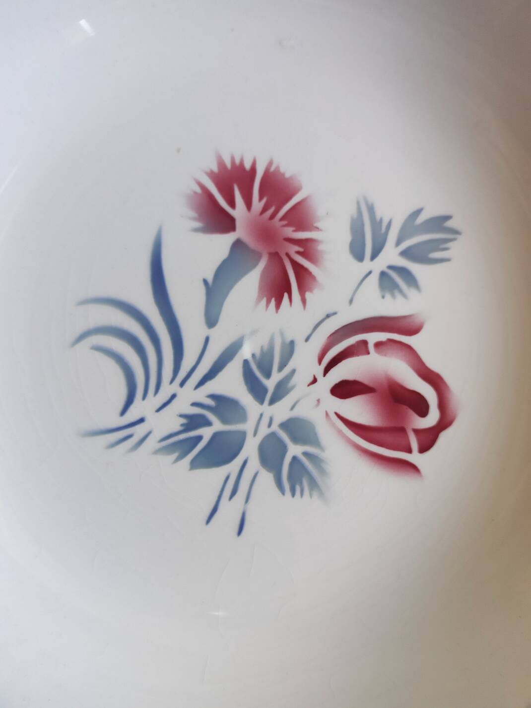 6 Digoin “Juliette” soup plates