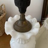 White opaline lamp