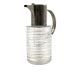 Sergio Asti silverplated and glass jug  Arnolfo di Cambio 1968