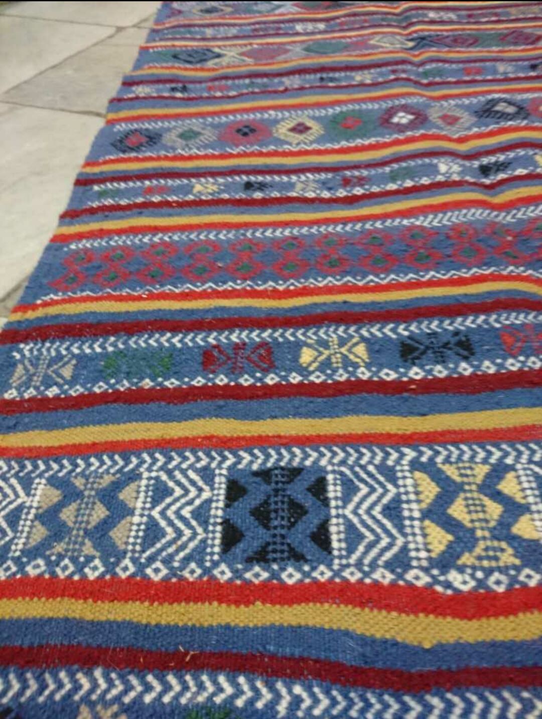 Handmade kilim multicolor 100x200cm