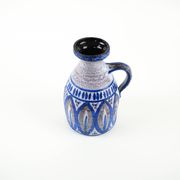 Ceramic vase with a handle, Danish design, 1960s, made in Denmark