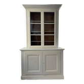 XL display case with white patina