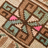 Tapis de porte vintage marron