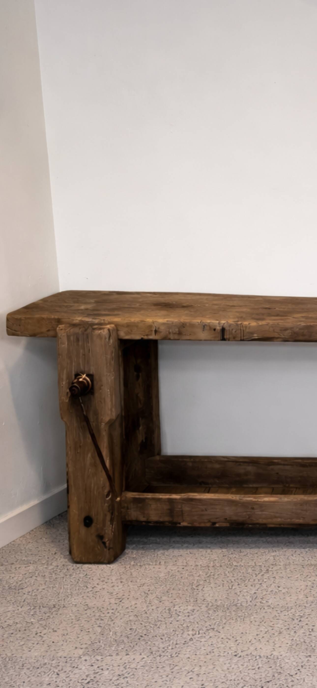 Joiner's workshop from the late 19th century.