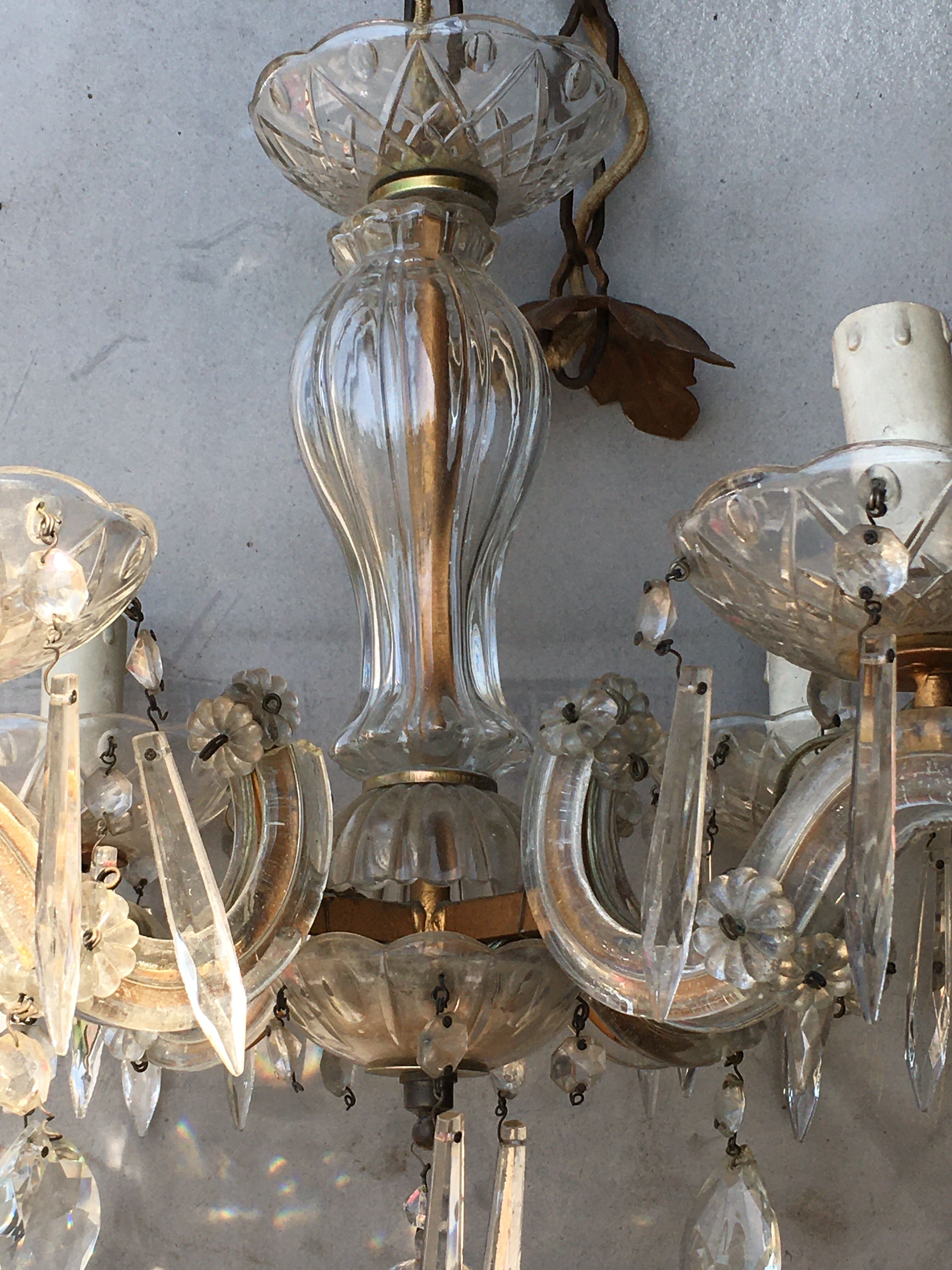 Venetian chandelier 1960 4 fires