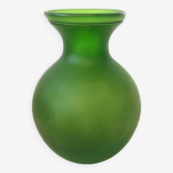 Green vase