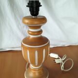 Wooden table lamp