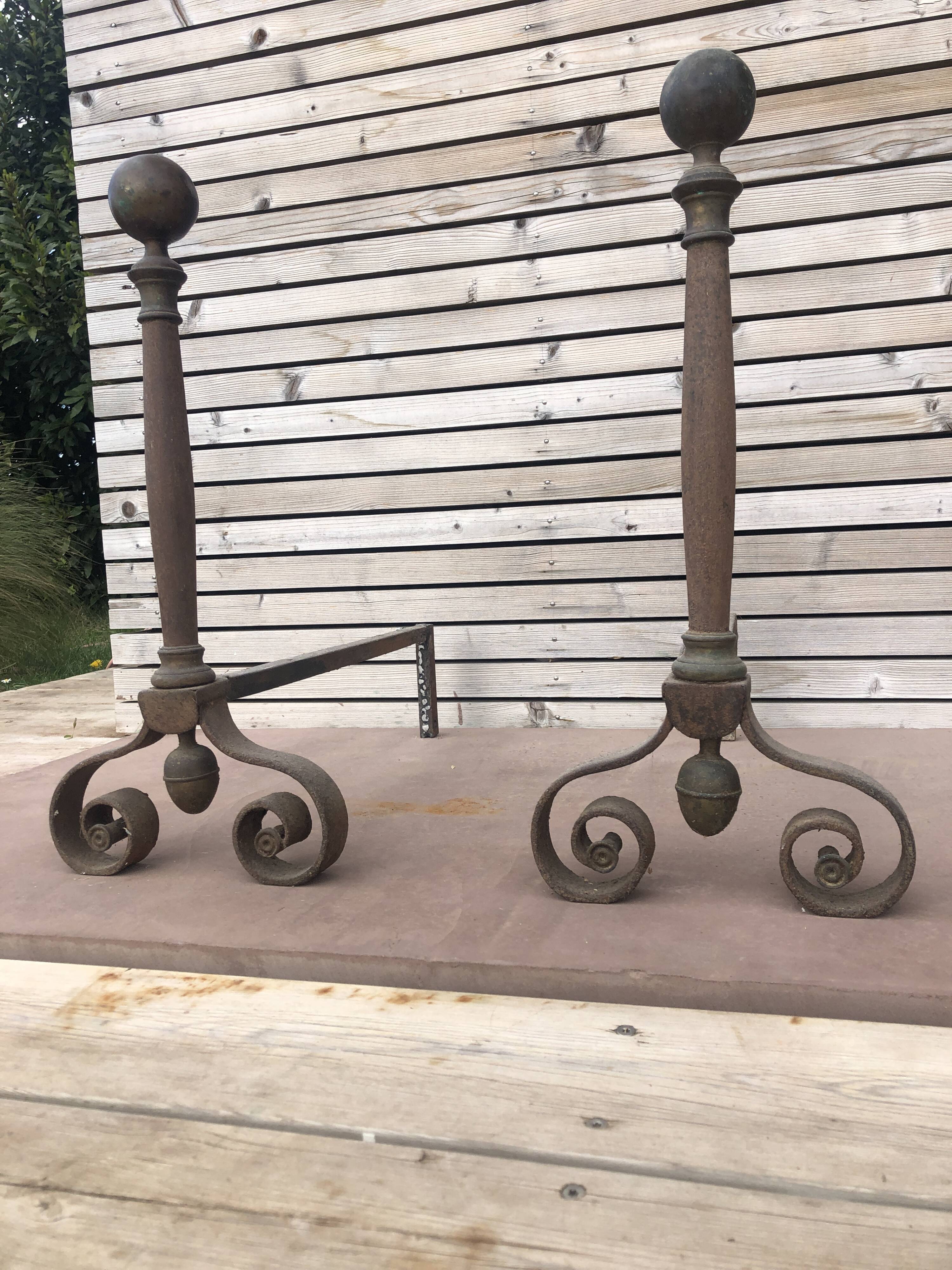 Large pair of 19th channels